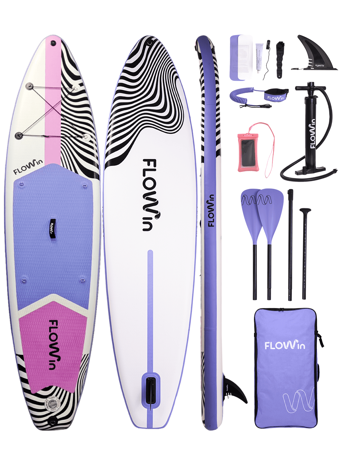 Сапборд Flowin Violet 335 см