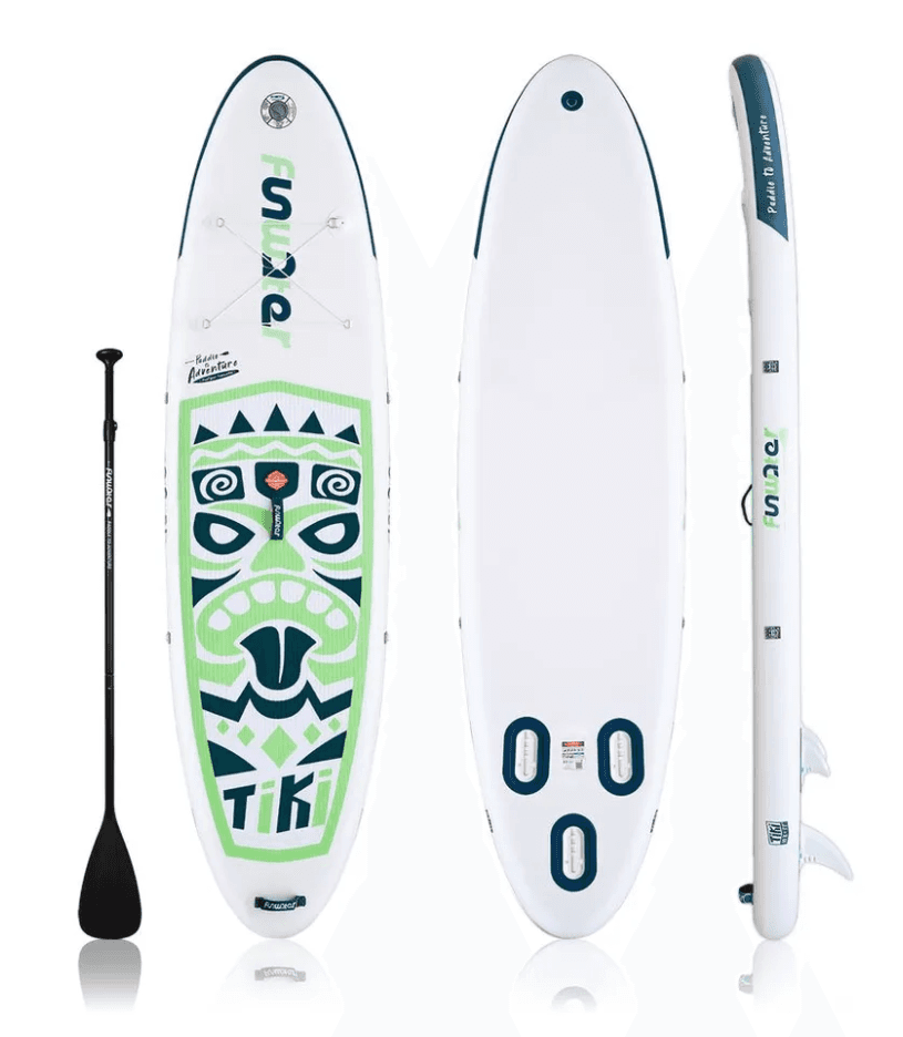 Сапборд Funwater Tiki 320 см зеленый