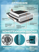 Сапборд Funwater Tiki 320 см зеленый — фото 4