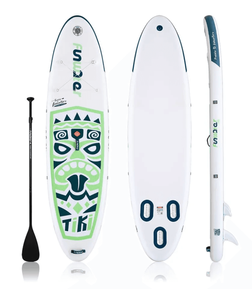 Сапборд Funwater Tiki 320 см зеленый